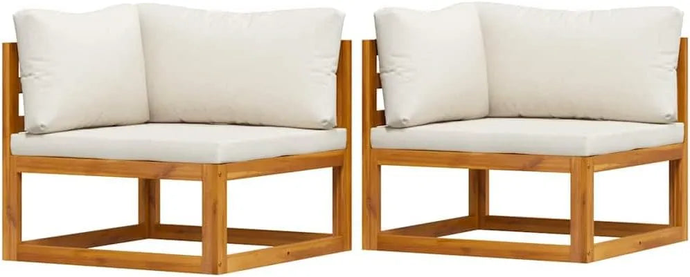 Sofa – modułowa konstrukcja, z drewna, z oparciem, z poduszkami