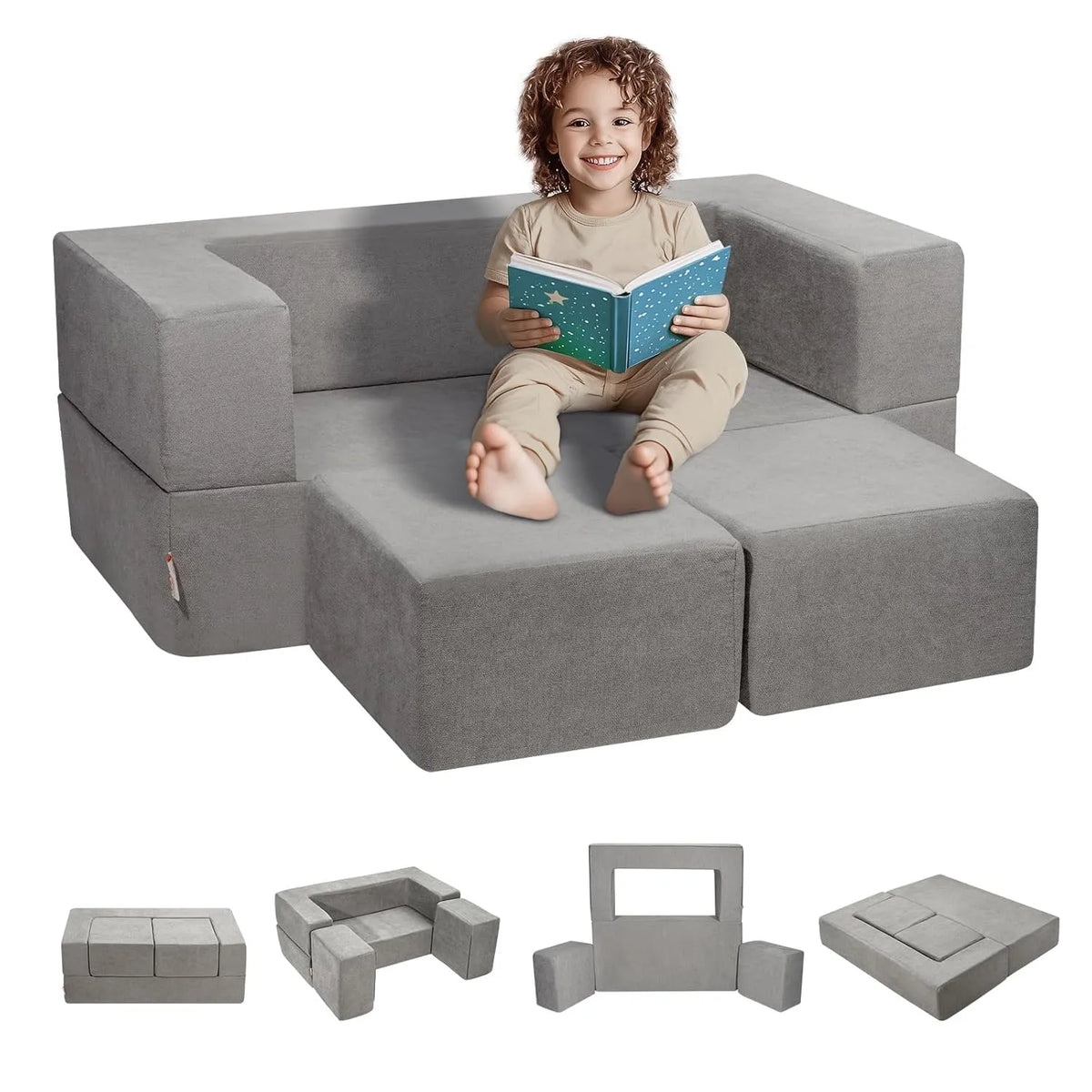 VEVOR Sofa – DIY, modułowa konstrukcja, wypełnienie piankowe, rozkładana konstrukcja