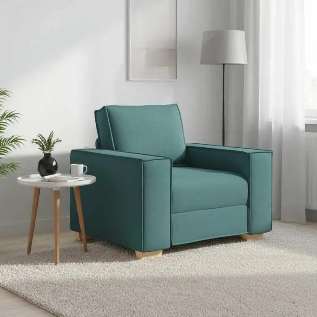 Sofa: z drewna, z podłokietnikami, 100 × 78 × 84 cm, z metalu