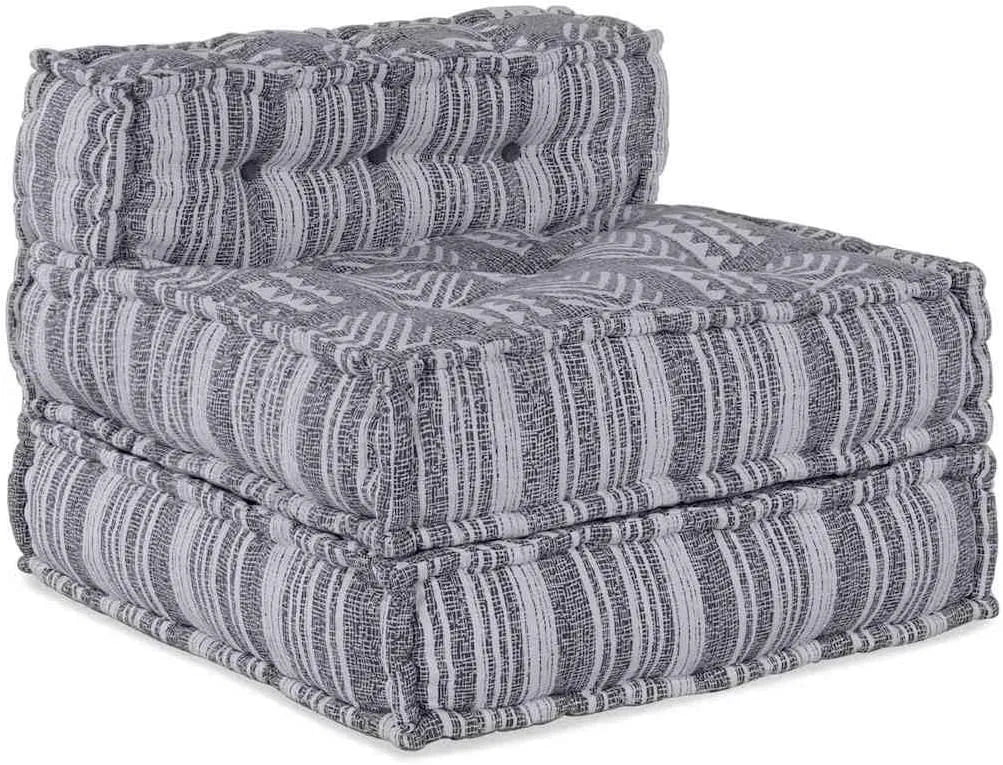 Sofa — modułowa konstrukcja, 70 × 70 × 56 cm, szary