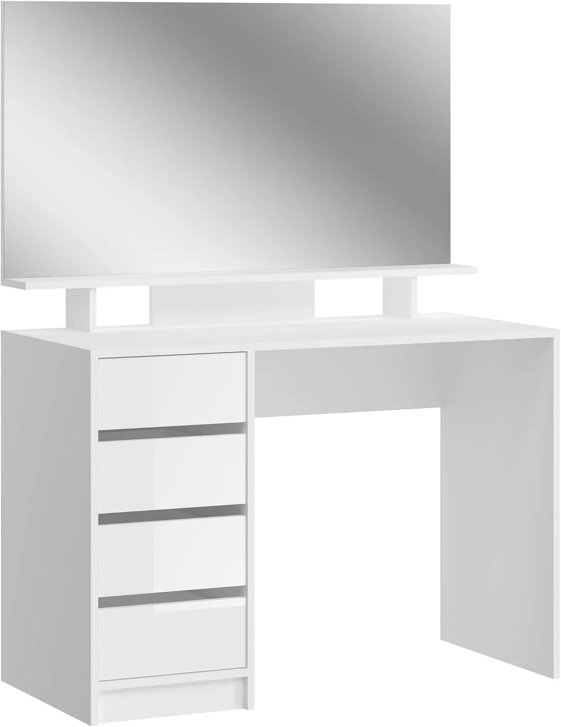 Biurko i stół komputerowy: X1GA9S01, 110 × 75 × 48 cm, biały