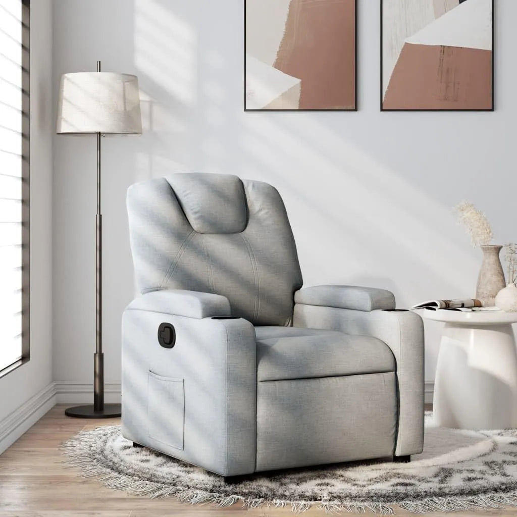 Fotel relaksacyjny i fotel rozkładany wypoczynkowy – 74 × 88 × 97 cm