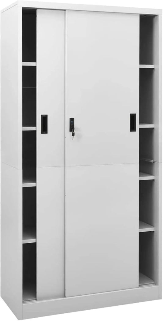 Szafa: z metalu, ze stali, 90 × 40 × 180 cm