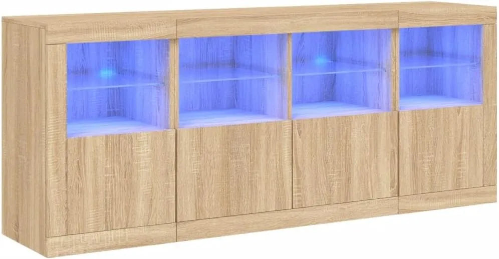 Szafka z oświetleniem LED — wyświetlacz LED, 163 × 37 × 67 cm