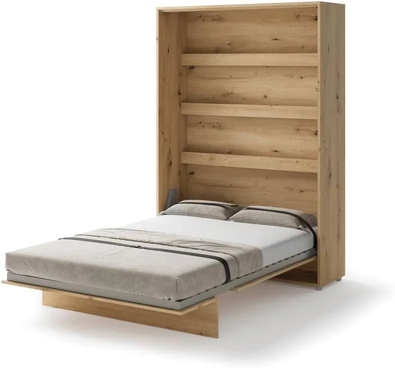 Bed Concept BC-01 składane łóżko ścienne – z szafą, składana konstrukcja, 140 × 200 cm