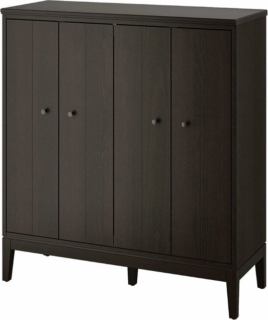 IKEA IDANÄS szafka z drzwiami dwuskładanymi – składana konstrukcja, 121 × 135 cm
